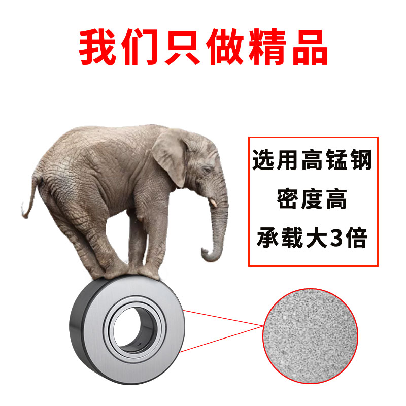 NATR8加厚重载支撑中心架滚轮滚针轴承NUTR内径10 12 15 17 20 25 - 图0