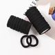 40 pieces of Korean adult thick rubber band hair ties high elastic rubber band hair ties for girls to tie their hair without seams.