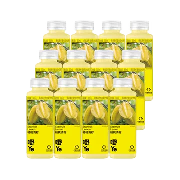 柠檬共和国低温柠檬汁水果汁饮料300ml*12瓶[60元优惠券]-寻折猪