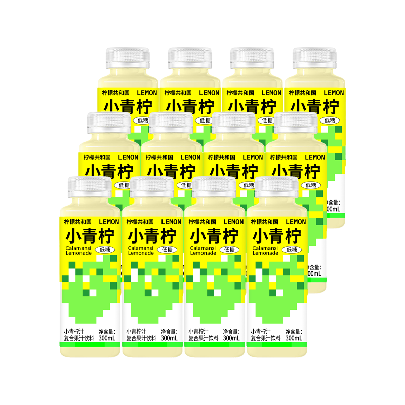 柠檬共和国低温柠檬汁VC水果汁饮料300ml*12瓶【保质期至12/22】 柠檬共和国低温柠檬汁VC水果汁饮料300ml*12瓶【保质期至12/22】