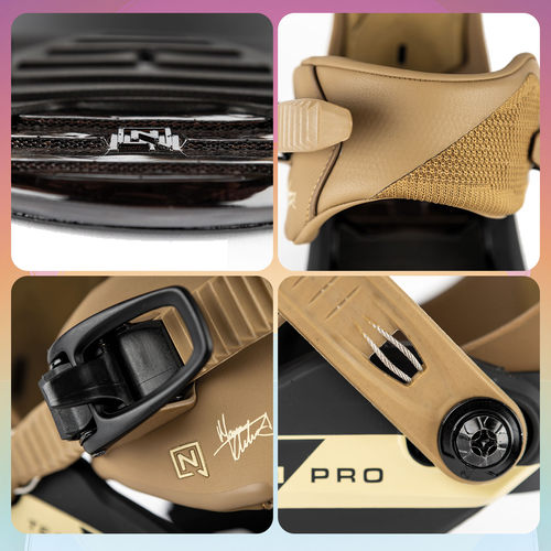 NITRO尼卓滑雪固定器Team Pro雪板雪鞋固定器2526男女款全能刻滑 - 图2