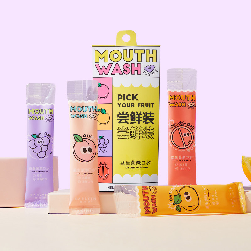 earlyth美术师益生菌漱口水便携装 earlyth美术师漱口水
