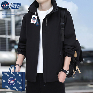 【NASA联名送袋子】潮牌运动修身外套冲锋衣