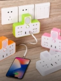 Многофункциональный USB -гнездо пористовый преобразователь One Turn Multi -Wreireless Plug Home Dormitory Dormitor
