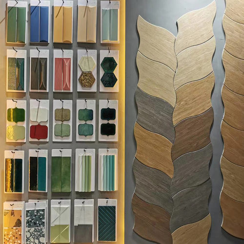 手提板工程投标展板材料样品手提板瓷砖石材马赛克小样高密度展板 - 图1
