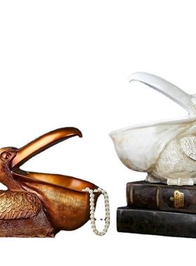 创意欧式家居软装饰品招财摆饰酒柜客厅钥匙收纳门口鞋柜玄