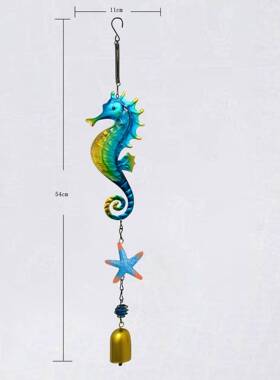 海洋动物家居小挂件可爱卡通金属工艺品个性创意海马挂件加工自定