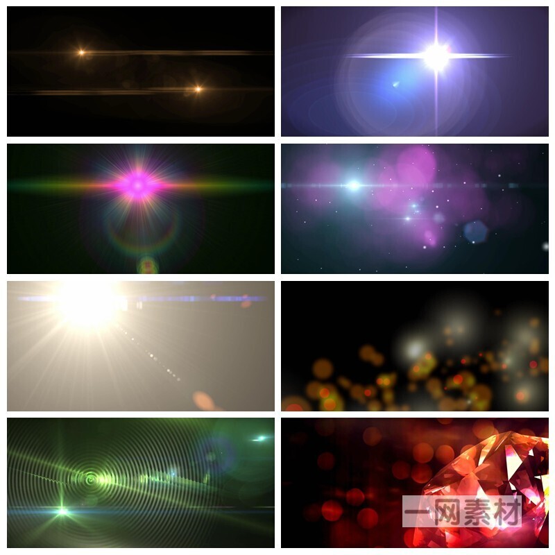 光斑特效视频唯美梦幻镜头五彩斑斓炫光电影光晕动态背景剪辑素材 - 图3