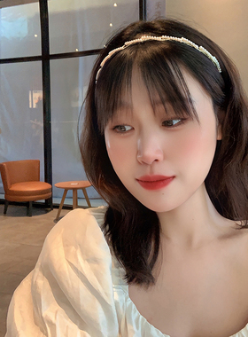 雅如初超仙珍珠金属发箍