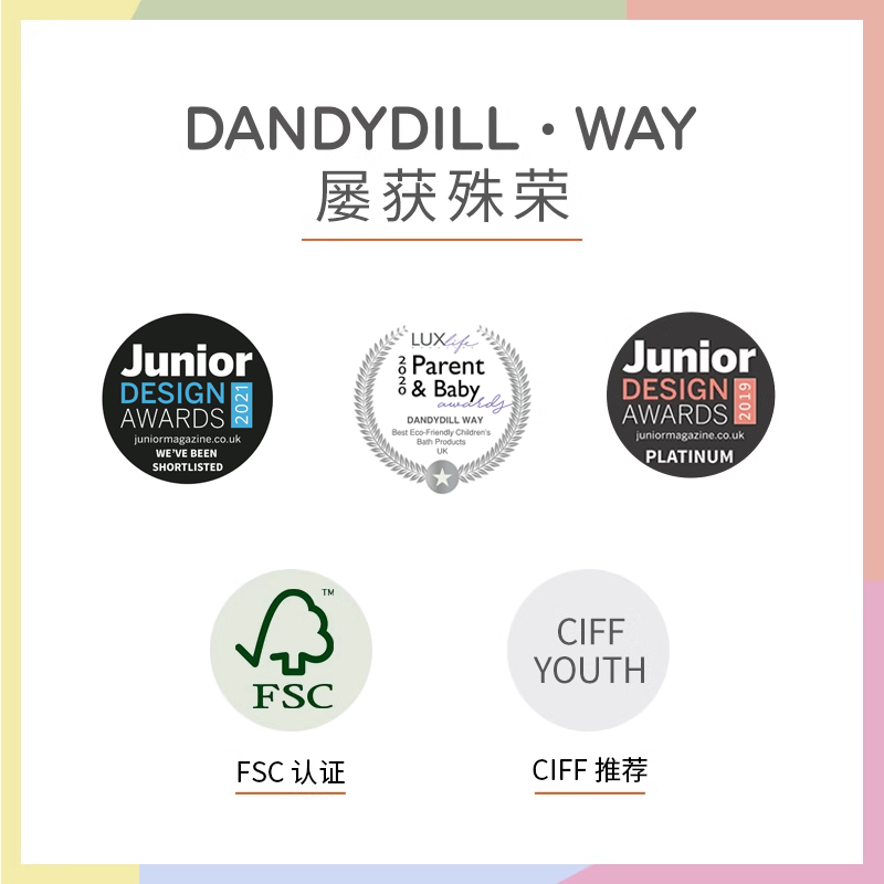 DandydillWay英国儿童宝宝护发专用素男女孩长发温和无硅油氨基酸 - 图2