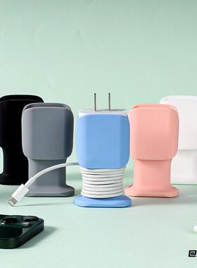 收纳护线防折断充电器保护套数据线套收纳理线器保护套绕线硅胶套