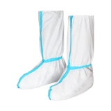 Медицинская изоляция защитная обувь для оборудования одноразовый профилактика эпидемии медицинский персонал поставляет защиту одежды изоляция одежды для ботинок с ножом в рукаве сапоги