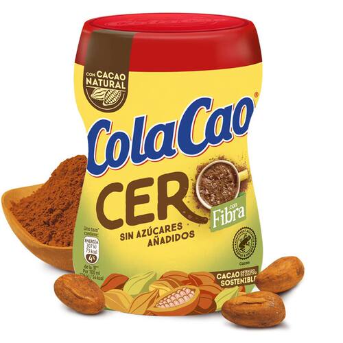 西班牙原装进口ColaCao不加糖可可粉高膳食纤维热巧克力粉冲饮品 - 图0