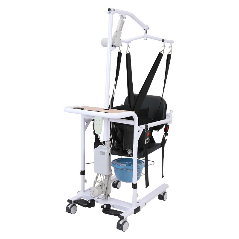 移位机老人护理神器瘫痪老年人简易多功能电动液压升降吊带辅助椅 - 图3