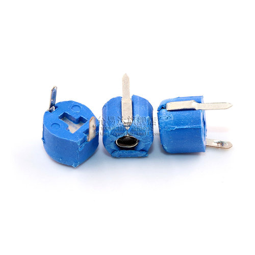 可调电容塑封6mm 微调电容5PF 可变电容器5PF JML06-1 5PF (20只) - 图0