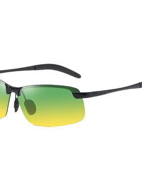 日夜两用偏光变色防紫外线太阳镜