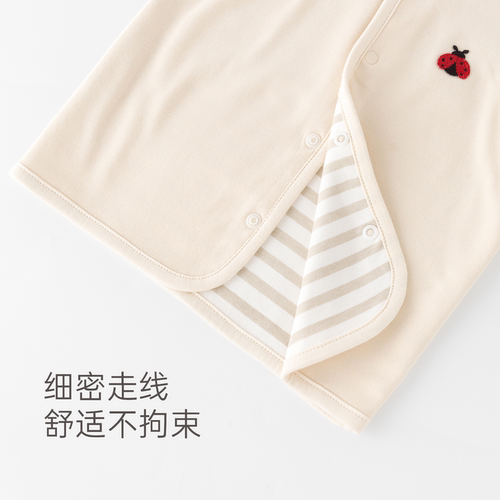 【双面穿】宝宝马甲春秋冬季婴儿保暖纯棉小坎肩外出百搭背心上衣 - 图3