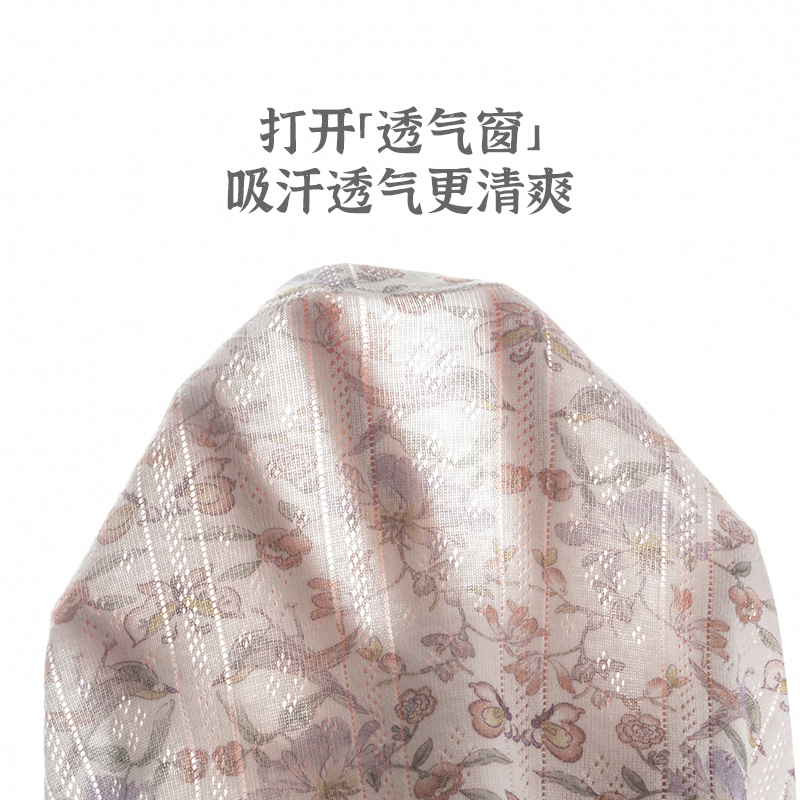 木生棉女宝宝短袖连体衣夏季薄款婴儿可爱公主风哈衣爬服透气国风 - 图2