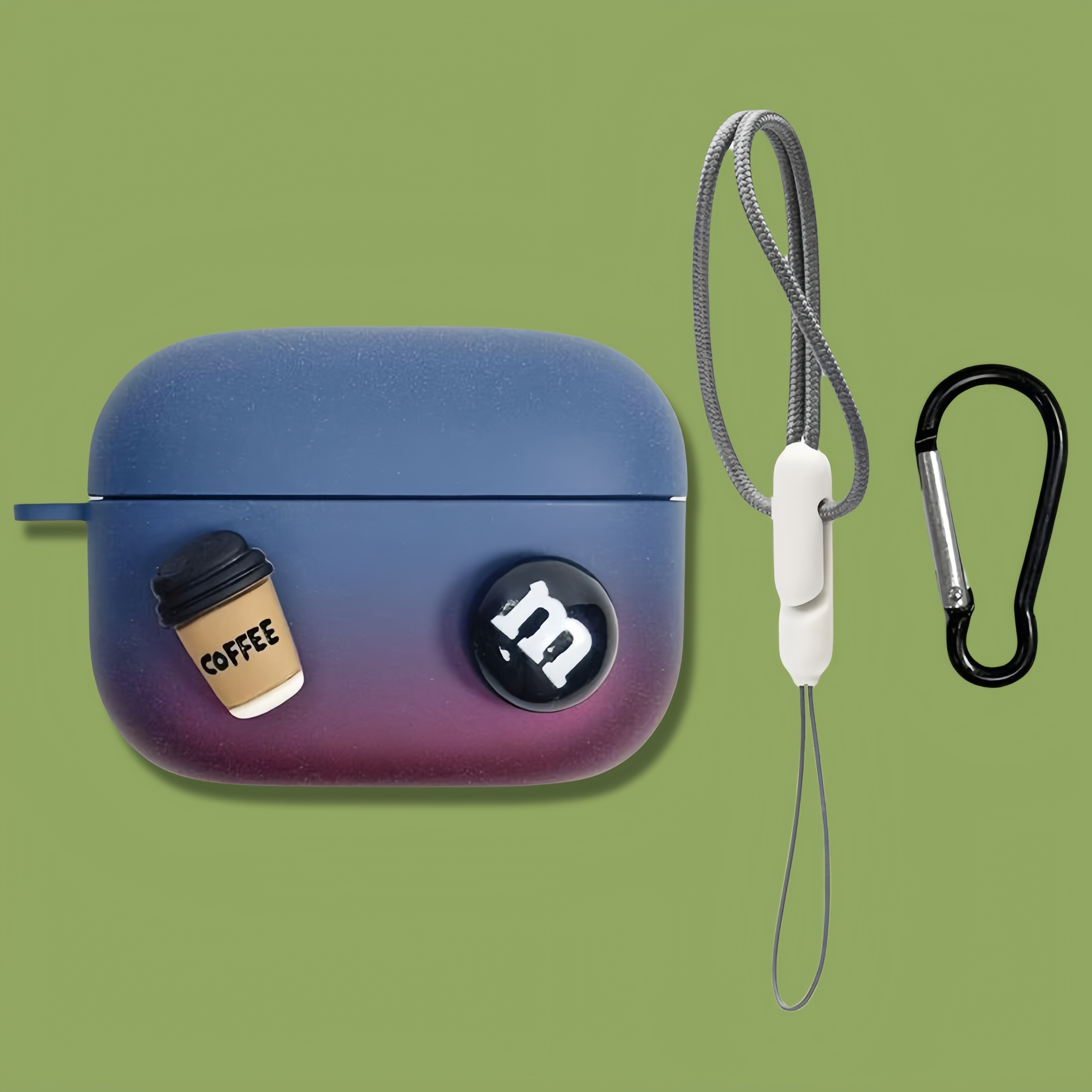 渐变红coffee咖啡豆索尼linkbudss耳机壳个性sony/索尼LinkBuds S无线蓝牙耳机保护套磨砂壳WF-LS900N外适用 - 图3