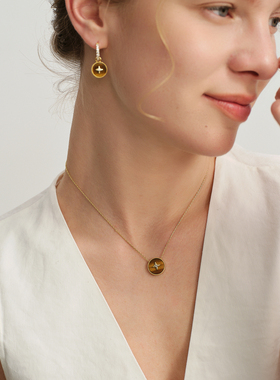 ARSIS红玛瑙幸运星本命年项链