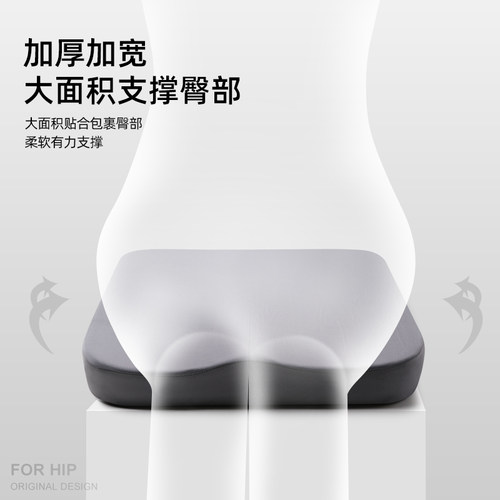 加大加厚坐垫椅子座垫办公室久坐神器防屁股痛座椅垫子屁垫椅垫软 - 图0