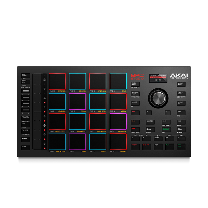 AKAI 雅家 MPC STUDIO II 2代 MIDI鼓机打击垫控制器 - 图1