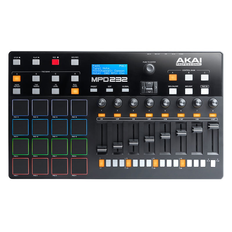 AKAI MPD218 MPD226 MPD232 USB /MIDI控制器 打击垫 - 图1