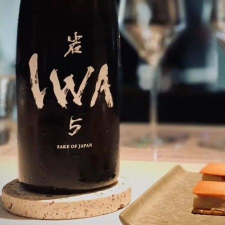 膜拜清酒正品IWA岩5纯米大吟酿日本清酒精米步合35%720ml礼盒装 - 图1