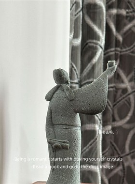 新品无聊d了 看李白举杯邀明月历史人物摆件桌面禅意书架装饰