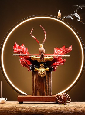 极速新中式孙悟空斗战胜佛美猴A王齐天大圣创意办公室玄关桌面禅