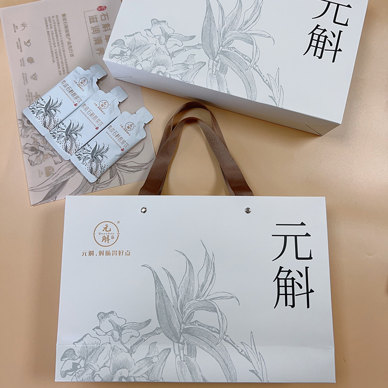 元斛正品紫皮石斛原浆饮品原液过年货礼盒送长辈补品王红权星同款 - 图2