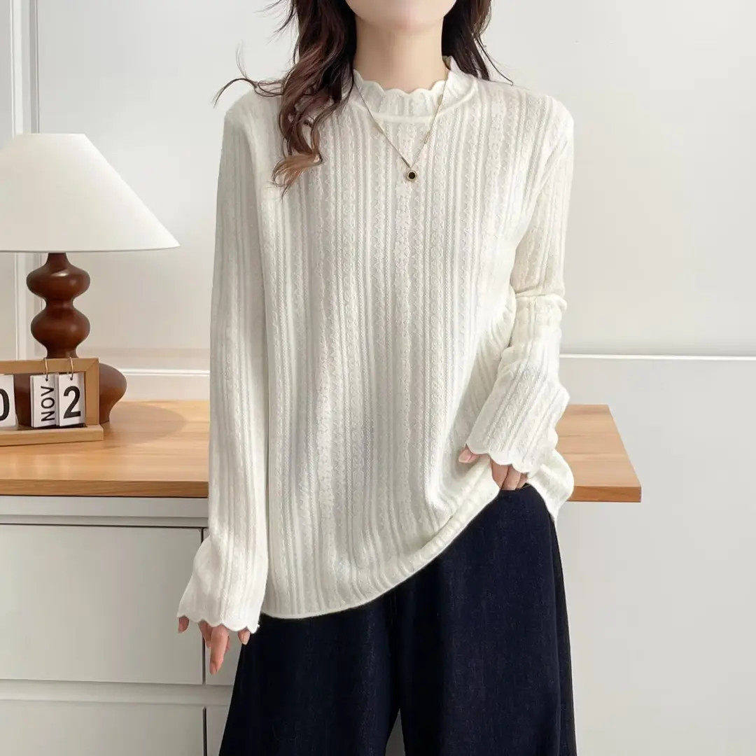 莹钧捷女装水貂绒针织打底衫女士加厚半高领长袖秋冬显瘦减龄上衣,淘宝优惠券,粉丝福利购,淘宝优惠卷