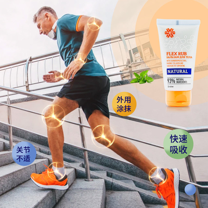 俄奥委会合作品牌 Siberian Wellness 氨糖软骨修护乳50mL*2件 双重优惠折后¥79包邮包税