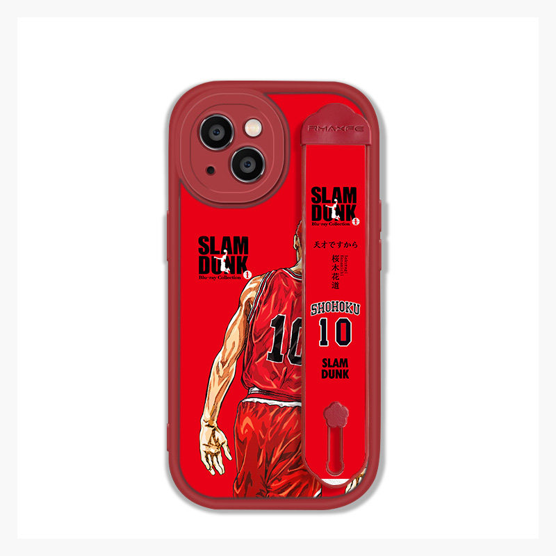 新款腕带灌篮高手手机壳适用iPhone17苹果16promax红色15plus兔年13支架14高级感12樱木花道11流川枫xsmax