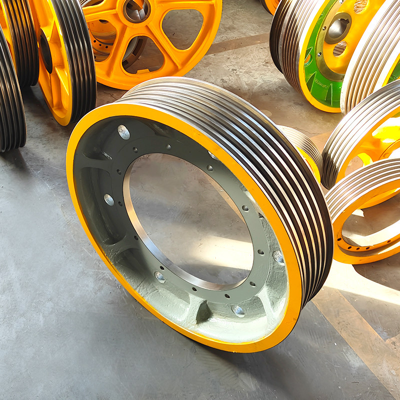 适用于三菱电梯主机轮EM2470/2430型号齐全曳引轮710/720*7/12*14,淘宝优惠券,粉丝福利购,淘宝优惠卷