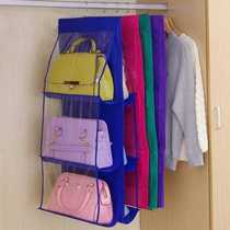 6 Pocket Folding Hanging Handbag Storage Organizer Hanging S