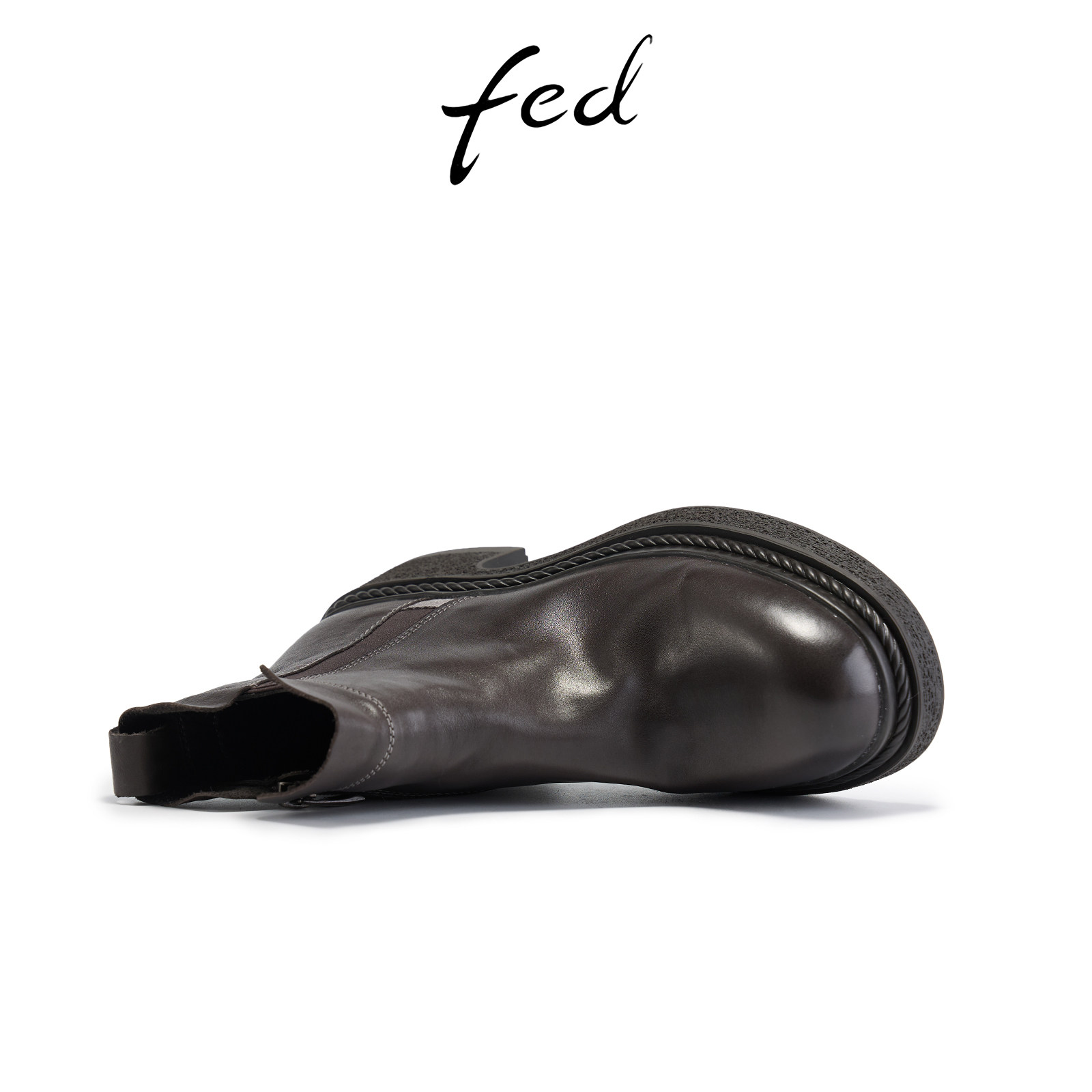 Fed temperament short boots winter new women's boots increased Chelsea boots thick heel chimney boots women S1114-ZCA256