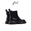 Thick sole boots for women short boots retro chimney boots