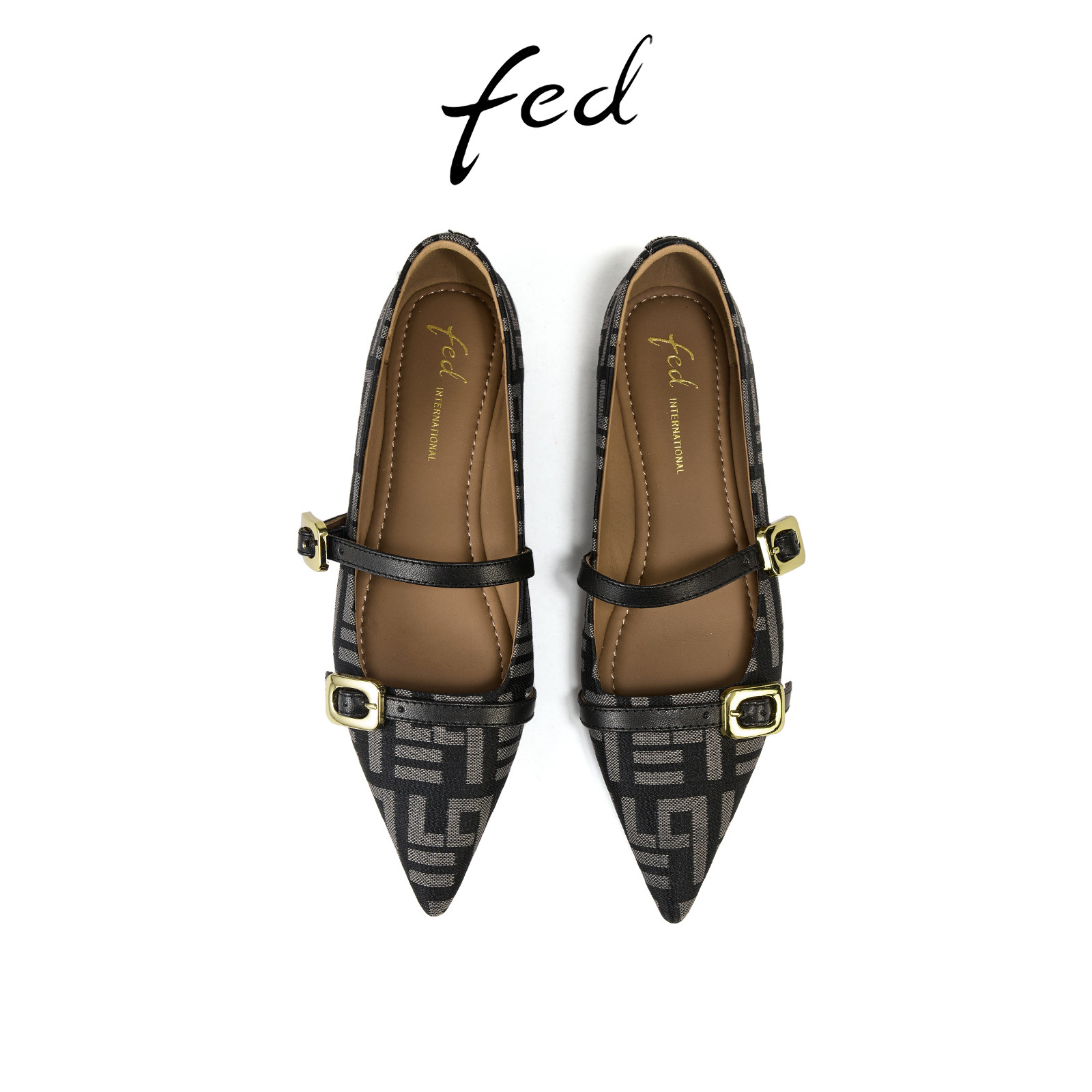 fed尖头玛丽珍鞋秋季新款女鞋气质单鞋通勤平底鞋女款S0805-ZC515,淘宝优惠券,粉丝福利购,淘宝优惠卷