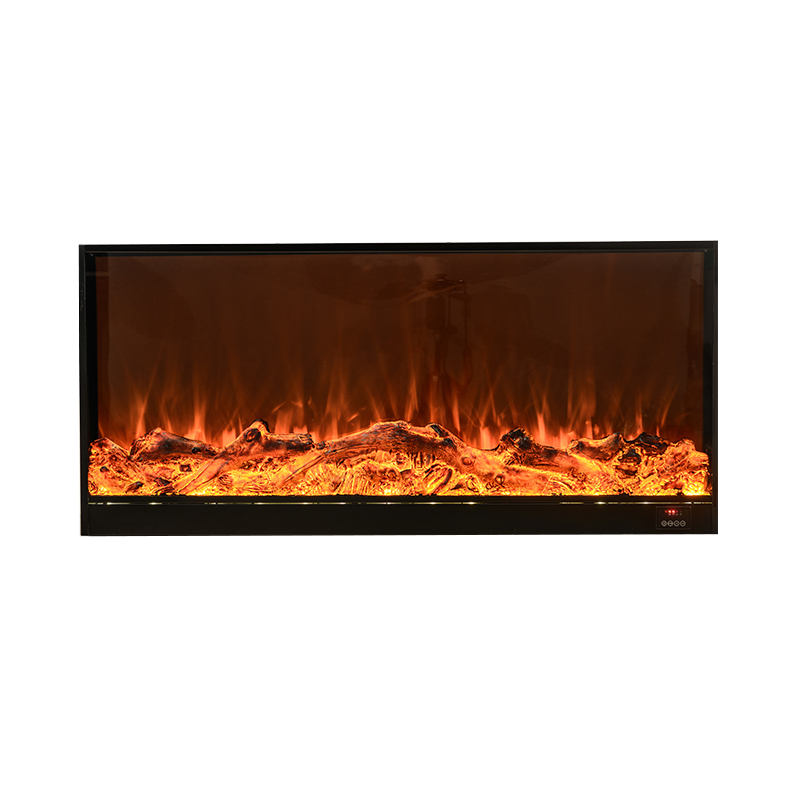 卡贝臣壁炉仿真火焰氛围灯客厅背景墙电子壁炉装饰柜取暖家用定做 - 图0