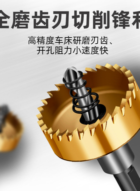 高速网钻孔器不锈钢专用金属扩孔器铁皮钻孔金属打孔钻孔钻头