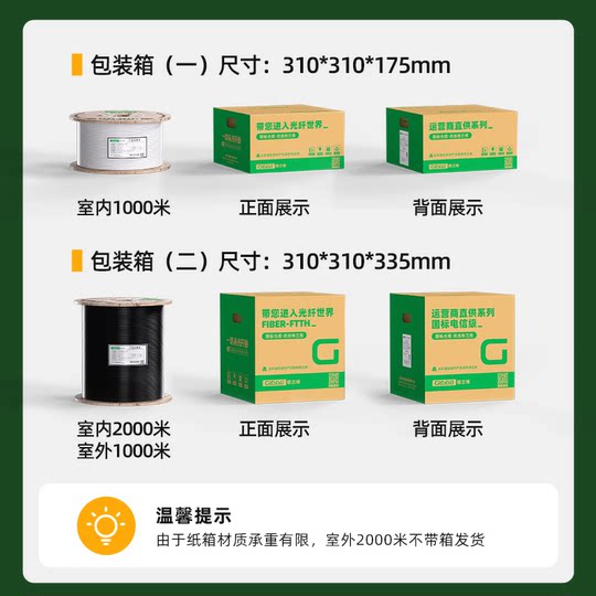 Granville indoor and outdoor leather threads are packed in cartons with enough meters and quantity