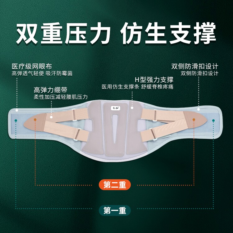 仁和女士医用护腰带腰椎间盘腰托 邦雅医疗器械护具（器械）