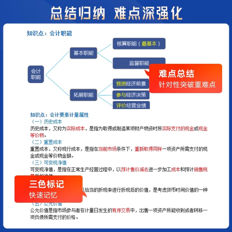 备考2026年中级会计三色笔记真题库网络课程实务试卷考试教材职称 - 图1