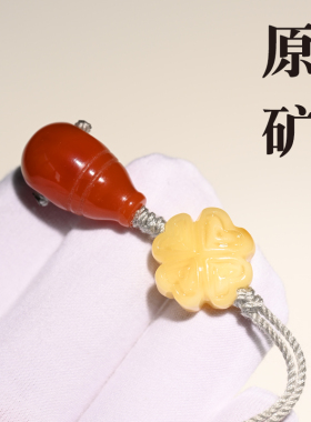 手持手串配饰佛头背云配件中国结