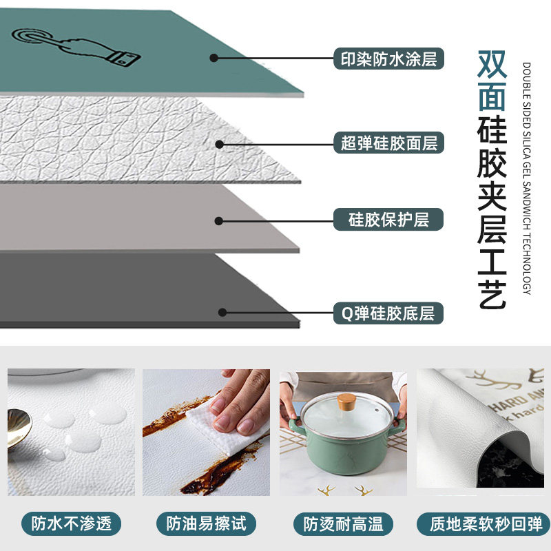 少女心儿童桌垫书桌学生环保护眼写字台桌布学习桌专用硅胶书桌垫,淘宝优惠券,粉丝福利购,淘宝优惠卷