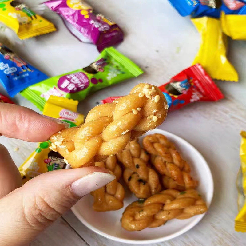 鸿云鸡蛋小麻花500g多味混装四川泸州地方特产小吃零食独立小包装,淘宝优惠券,粉丝福利购,淘宝优惠卷
