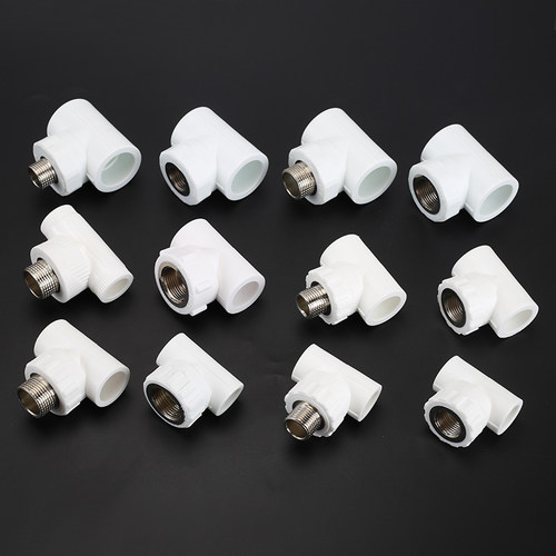 PPR内丝三通20/25/32/40转4分6分1寸变径PPR家用水管热熔外牙三通 - 图2