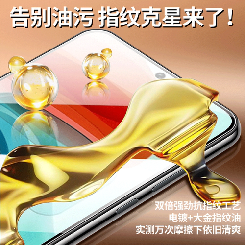 适用红米note14钢化膜note13pro手机膜RPro防窥膜12R全屏11tpro防摔redmi新款10pro+无尘仓9s保护12turbo贴膜 - 图2