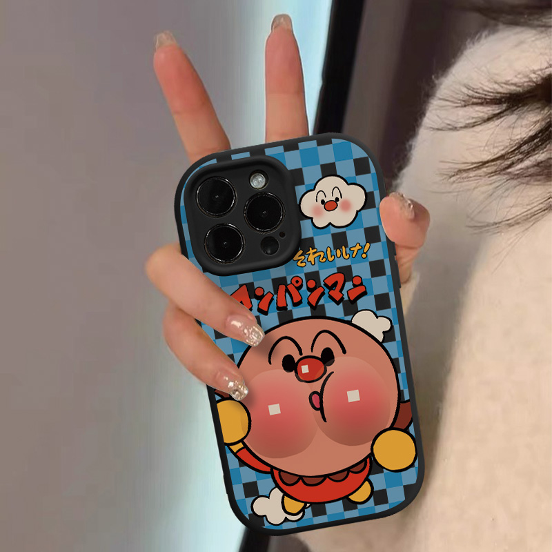 趣味面包超人苹果14PRO手机壳保护套iPhone14个性8PLUS情侣11PROMAX好看13PRO